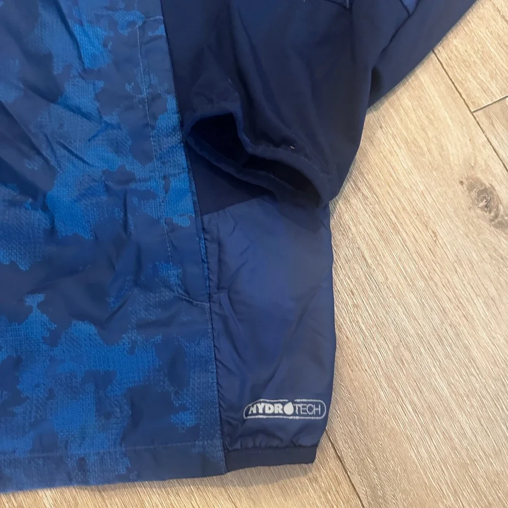 Greg Norman HydroTech Mens XXL Blue Camo Golf Jacket Full Zip Windbreaker SP17